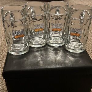 Sam Adam’s Octoberfest Beer Mugs - Set of 4